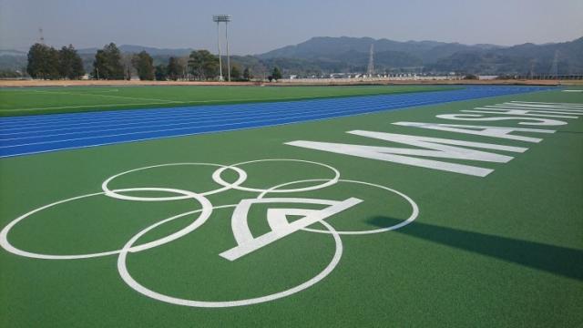 写真:益城町総合運動公園陸上競技場