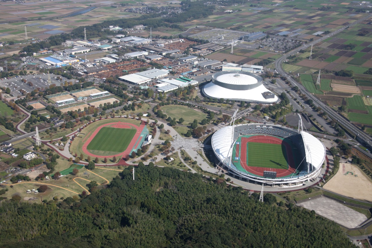 熊本県民総合運動公園の外観の写真