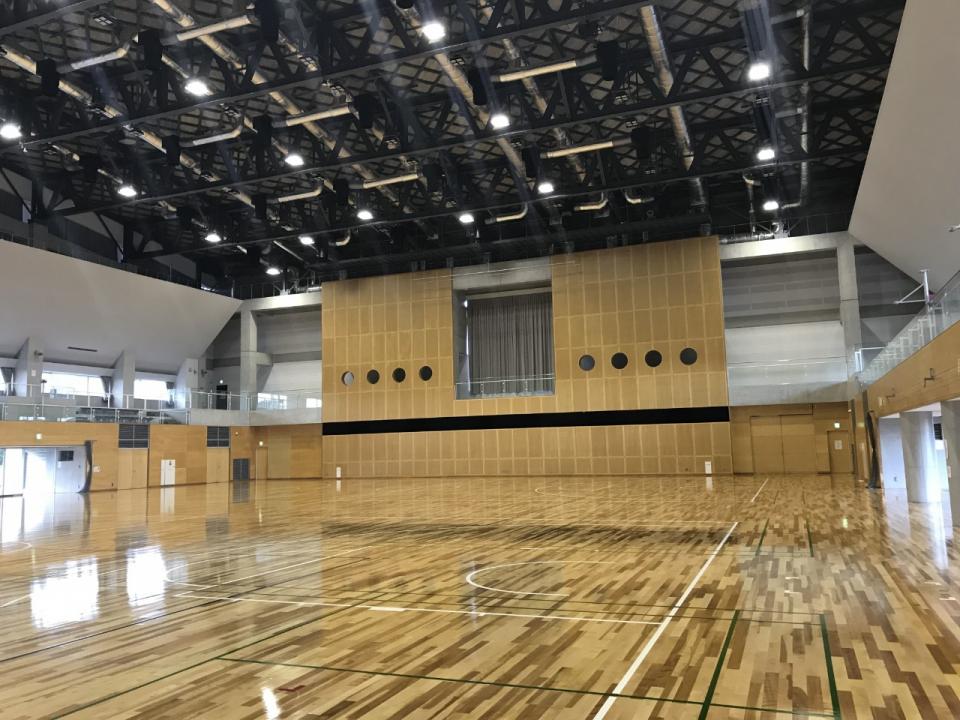 大津町立総合グラウンド(大津町運動公園) 総合体育館 メインアリーナの写真